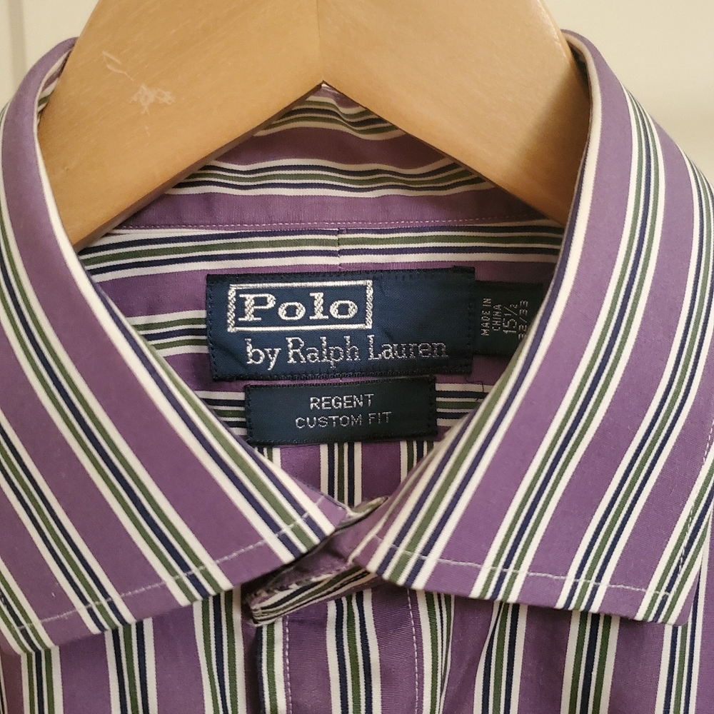 Polo Ralph Lauren Purple Dress Shirt